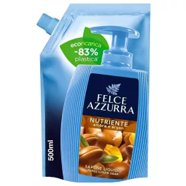   FELCE AZZURRA folyékony szappan utántöltő borostyán és argán illat 500 ML