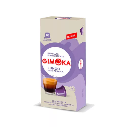 GIMOKA Nespresso Espresso Lungo 100% Arabica kávékapszulák 10db