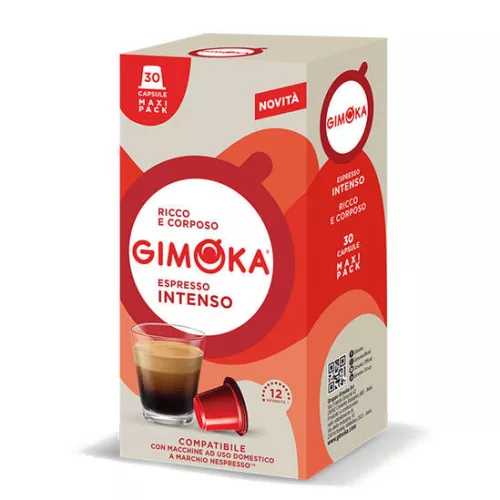 GIMOKA Nespresso Espresso Intenso kávékapszulák 30db
