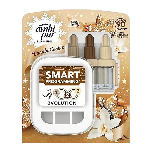 AMBI PURE 3Volution légfrissítő készülék és utántöltő Vanilíás keksz illat