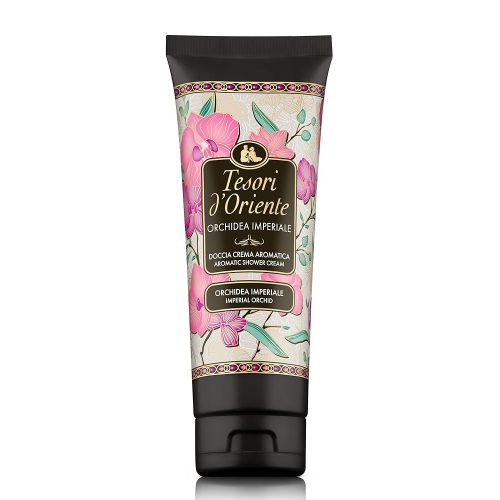 TESORI D'ORIENTE krémtusfürdő jácintorchidea aromával 250 ml