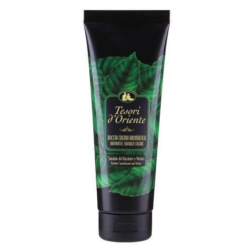 TESORI D'ORIENTE krémtusfürdő szantálfa kasmírfa és vetiver aromával 250 ml