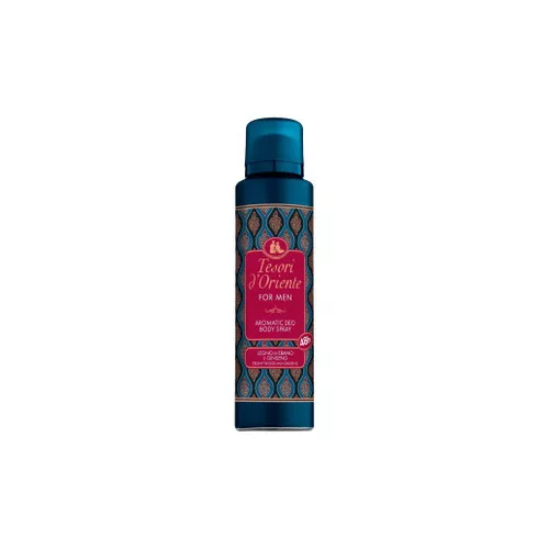 TESORI D'ORIENTE izzadásgátló dezodor MEN Legno&Ebano illat 150 ml