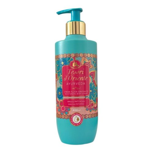 TESORI D'ORIENTE  hidratáló testápoló krém  Ayurveda illat 400 ML