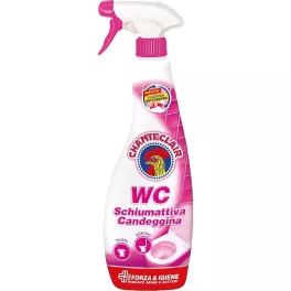 CHANTECLAIR  vízkőoldó hab fehérítővel WC-hez 625ml