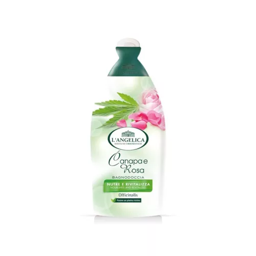 L'Angelica tusfürdő kender és rózsa 500 ml