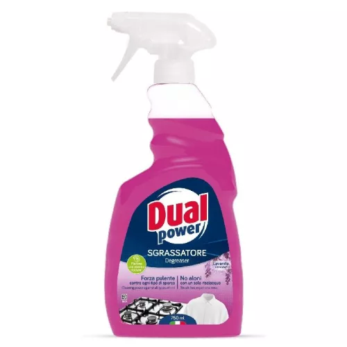 Dual Power univerzális zsíroldó spray Levendula 750 ml