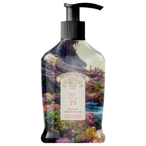 Compagnia delle Indie Mughetto&Muschio Bianco folyékony szappan 300 ML