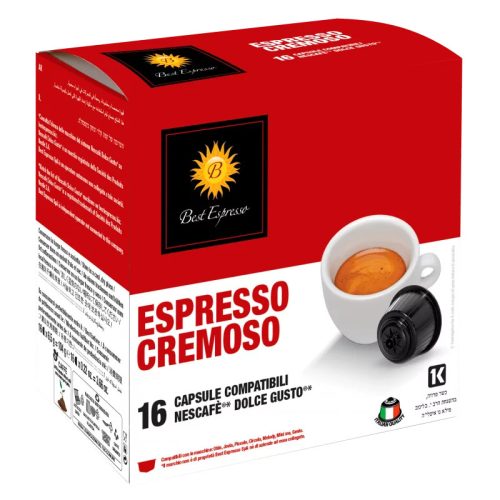 BEST ESPRESSO Espresso Cremoso Dolce Gusto kapszulák 16db-os