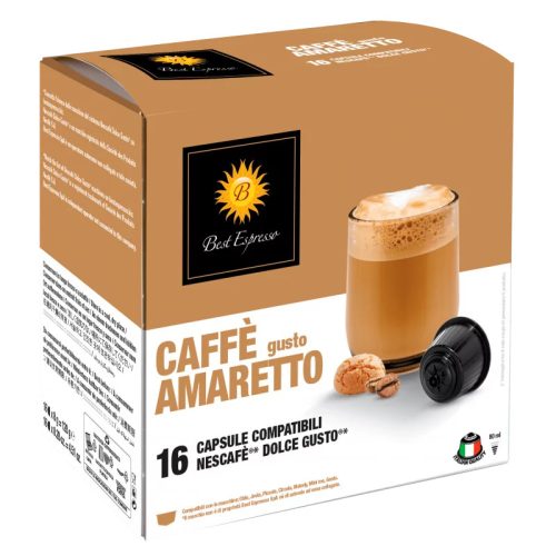 BEST ESPRESSO Caffé Gusto Amaretto Dolce Gusto kapszulák 16db-os