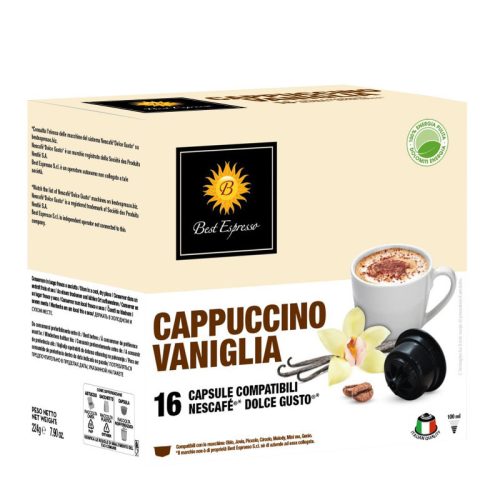 BEST ESPRESSO Cappuccino Vaniglia Dolce Gusto kapszulák 16db-os