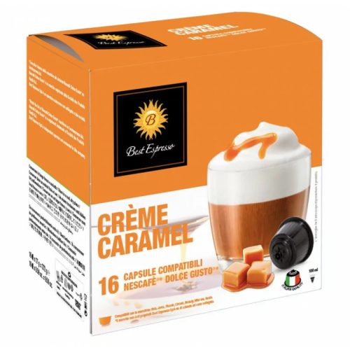 BEST ESPRESSO Créme Caramel Dolce Gusto kapszulák 16db-os