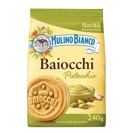 MULINO BIANCO baiocchi pisztáciás keksz 240g