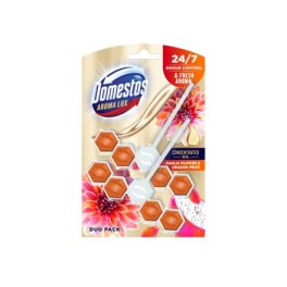   DOMESTOS WC AROMA LUX 2 X 55G Dália virág & Sárkánygyümölcs